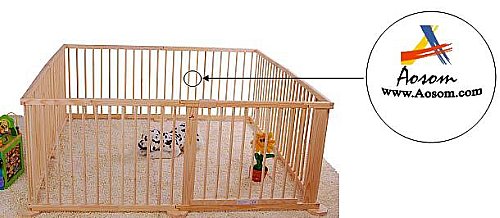 AOSOM Recalls Wooden Playpens 