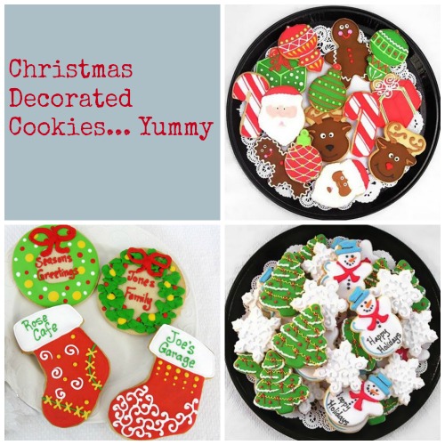 Christmas Decorated Cookies