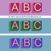 Alphabet Baby Shower Theme