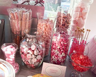 candy baby shower favors