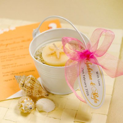 Beach Pail Baby Shower Favor