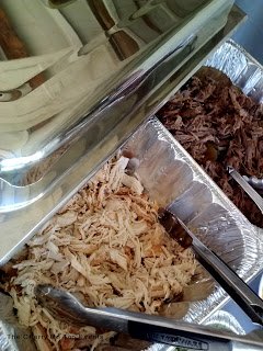 Homemade Shredded Chicken and Beef