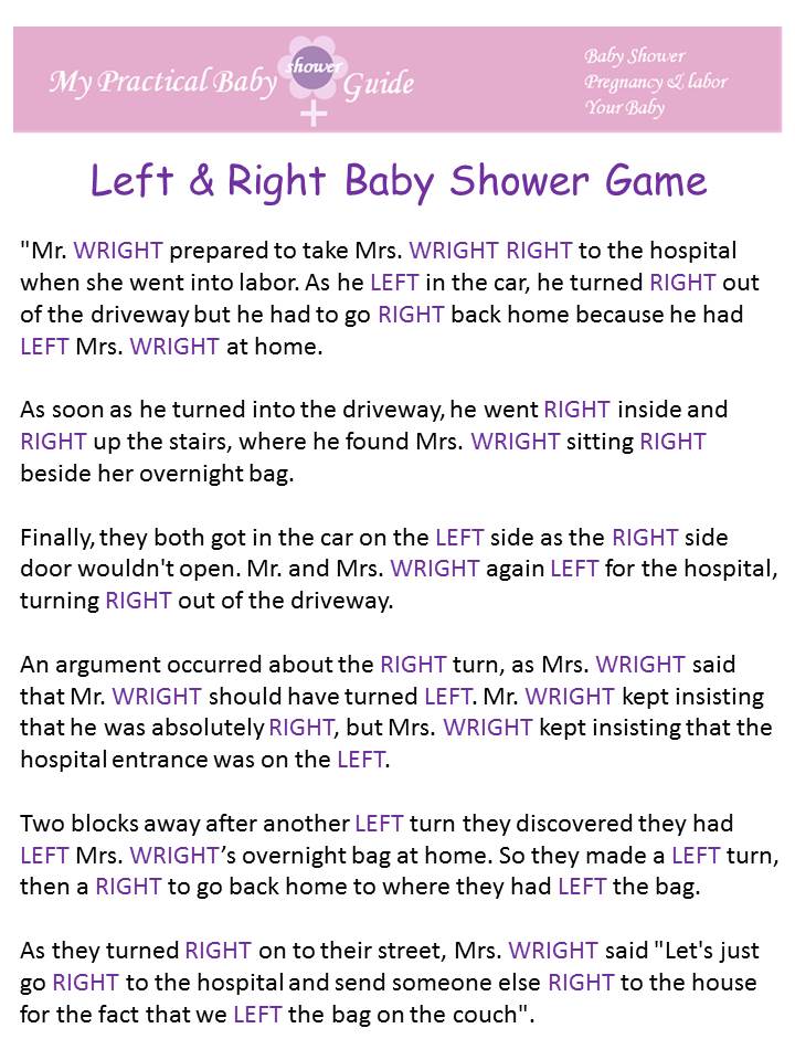 Editable Baby Trivia Quiz Game Printable Baby Shower Game 