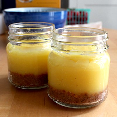 Lemon Meringue Pie in a Jar Favor